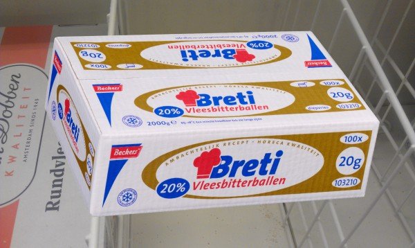 Breti vleesbitterballen 20% Izico Beckers