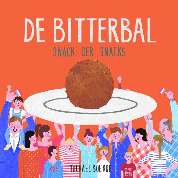 Boek De Bitterbal - Design cover illustrator Lize Prins