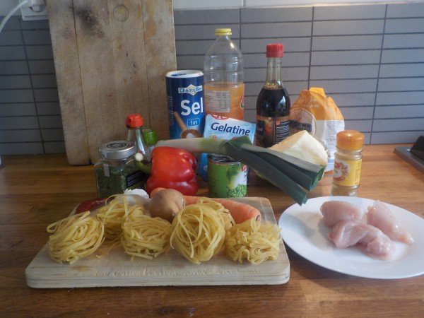 Ingrediënten en recept bamihap zelf maken - Recept bamischijf - bamiblok