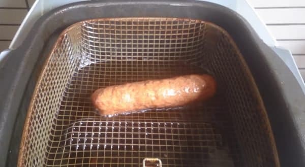 Frituren frikandel snack