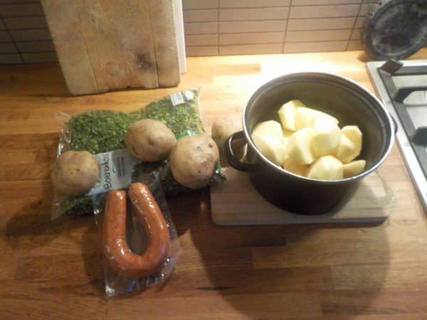 Ingrediënten boerenkoolkroket