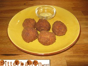 Bitterballen glutenvrij - Bitterbal zonder gluten