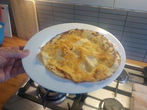 Pannenkoeken bakken