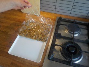 Bamihap zelf maken - Recept bamischijf - bamiblok