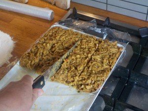 Bamihap zelf maken - Recept bamischijf - bamiblok