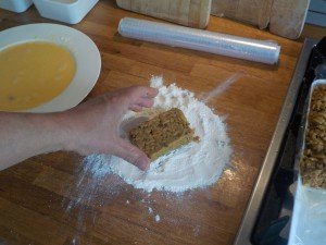 Bamihap zelf maken - Recept bamischijf - bamiblok