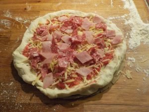 Recept pizza maken