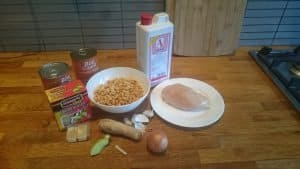 Ingrediënten satékroket