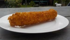 Fried chicken Roll with Crispy Corn Flakes