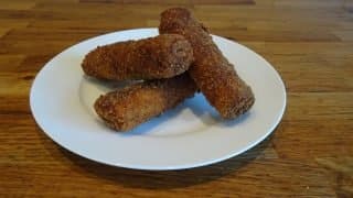 Kroket pannenkoek pannenkoekkroket